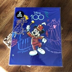 Disney 100 Years 2 pack folders